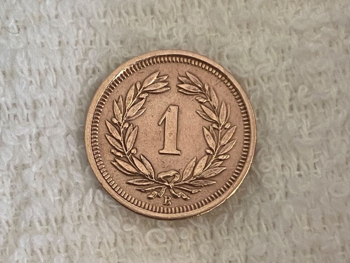Tutti le monete: 1 centime/rappen 1878 – Usato da Nyon venduto da Ilmi09 1