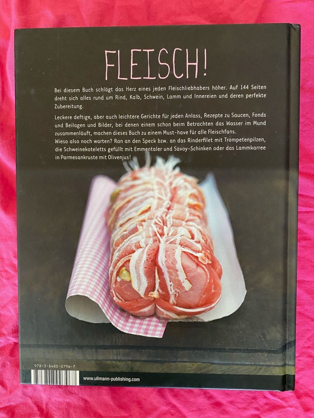 Libri: Kochbuch "Fleisch! - Rind, Schwein, Lamm & co." – Nuovo (secondo la descrizione) da Bern venduto da jbern3012 1