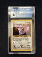 Carta Pokemon Rattata Team Rocket 66/82 CGC 6 Gradata
