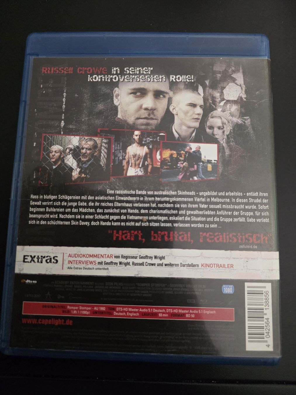 Alle DVDs: Romper Stomper Blu-ray mit Russell Crowe – Gebraucht aus Steffisburg von Blue_bj5g 1