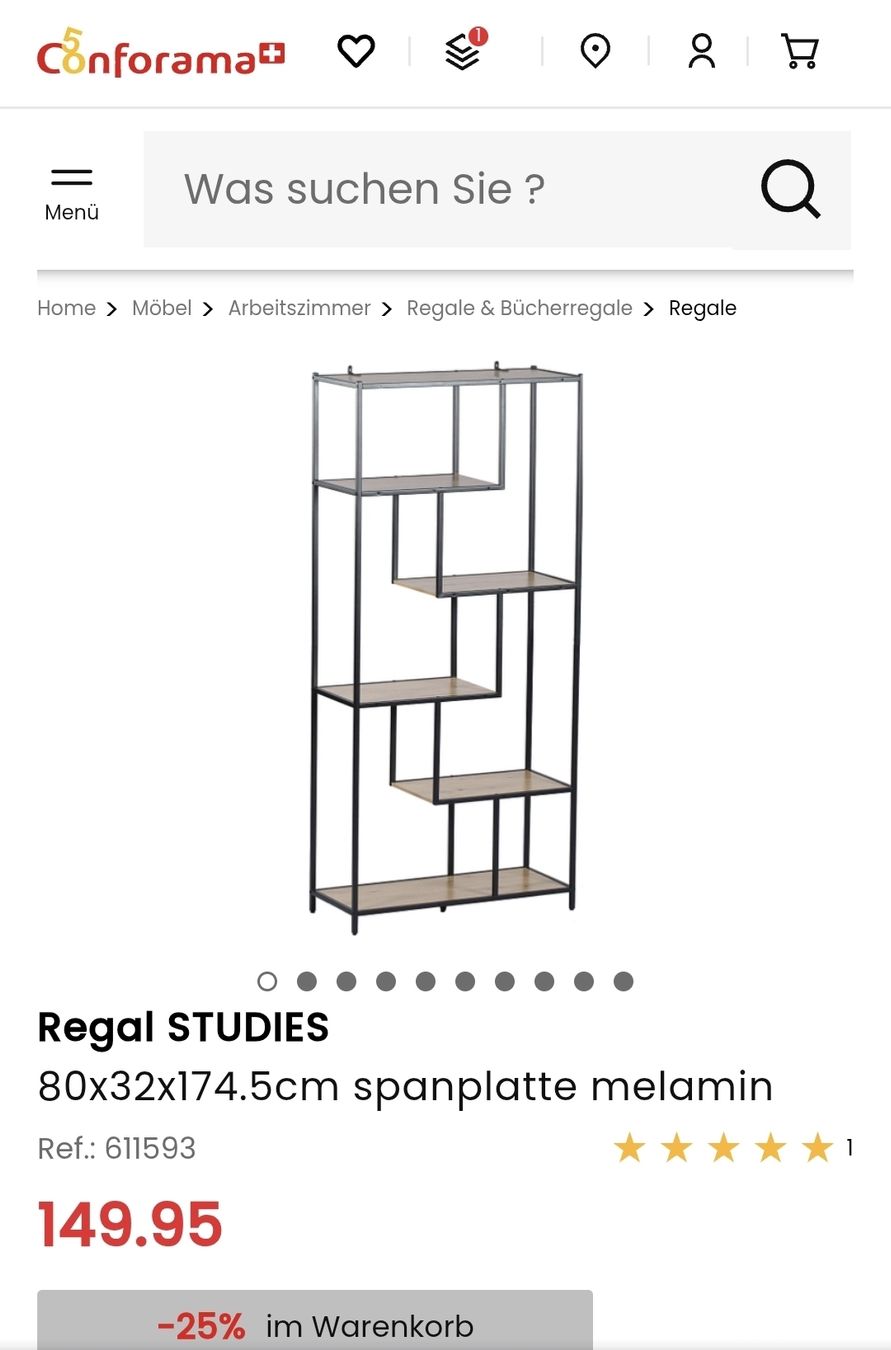 Conforama Étagères: Regal STUDIES – Neuf (Voir description) à Basel par gar_7vj8 2