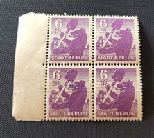 Berlin Viererblock briefmarke