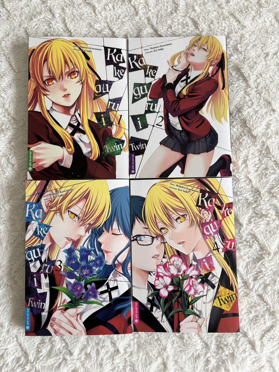 Fumetti: Kakegurui Twin Band 1-4 – Usato da Dübendorf venduto da van_8l6t