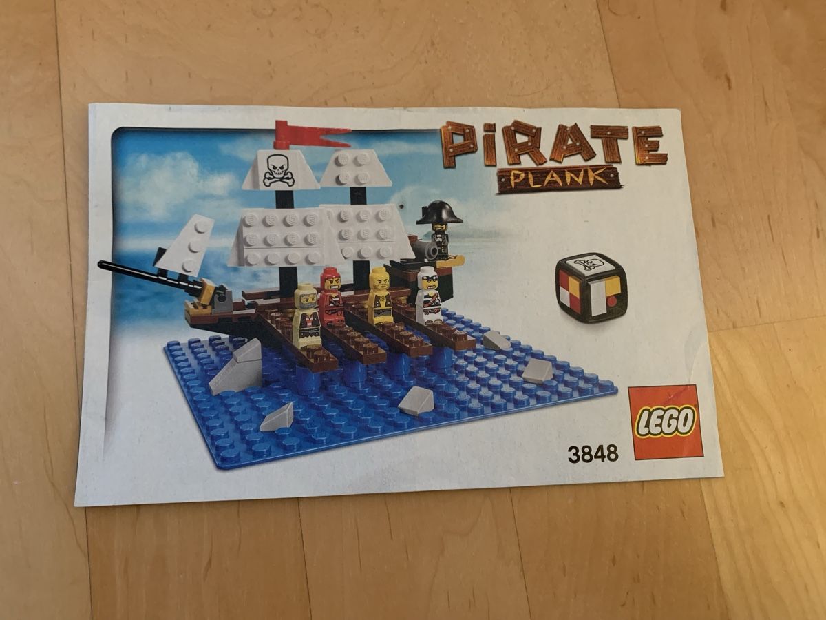 Giochi: LEGO Pirate Plank 3848 Gesellschaftsspiel – Usato da Basel venduto da Bonzito43 3