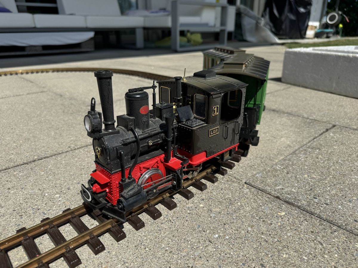 LGB Modellini di ferrovie: LGB Murtalbahn Starterpackung Spur G – Usato da Stadel venduto da Himmelrosa 5