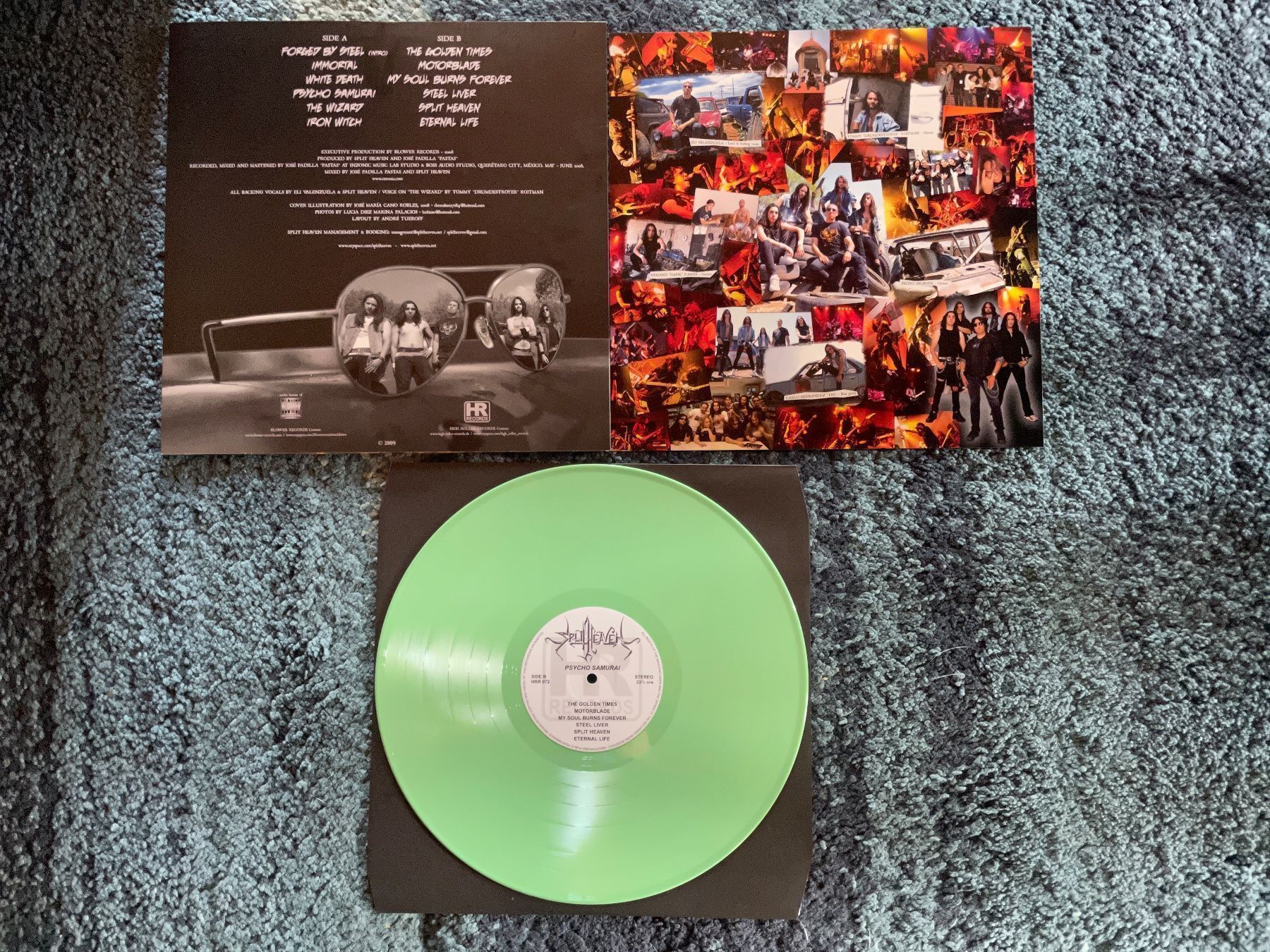 Dischi in vinile: Split Heaven – Psycho Samurai  LP 2009 – Usato da Neuenhof venduto da django3001 1