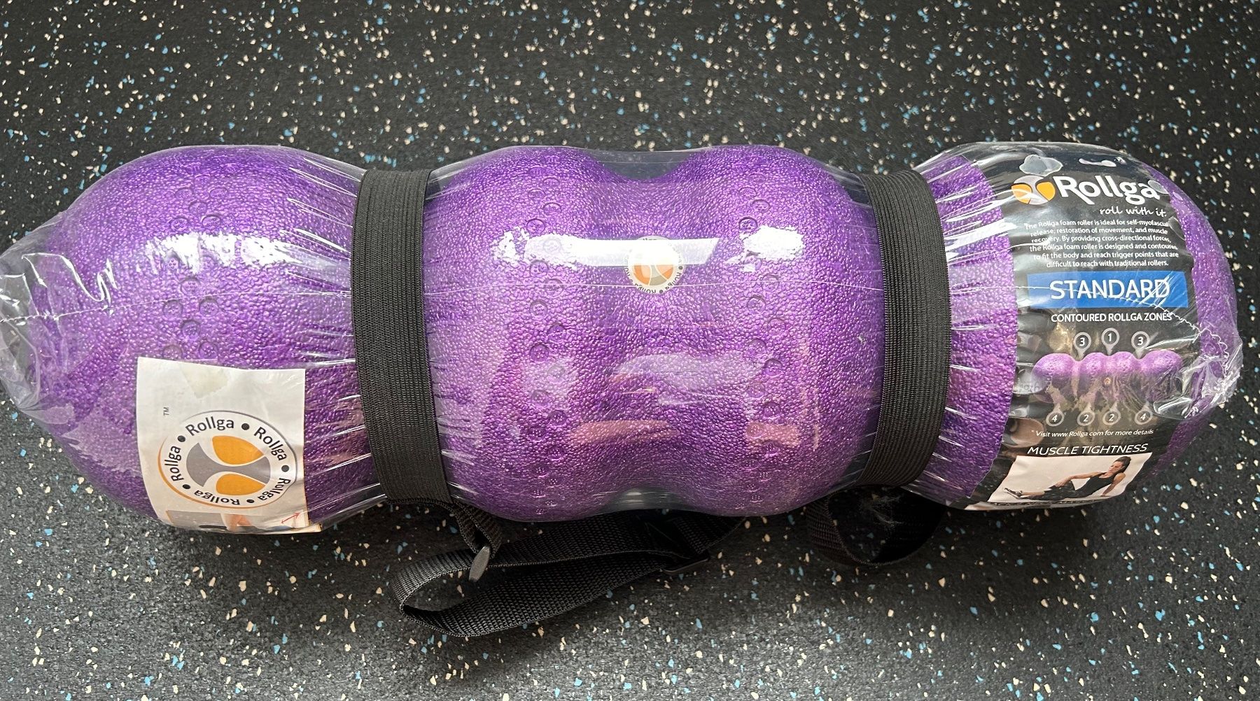 Massagegeräte: Rollga STANDARD Purple - die Alternative zu Blackroll – Neu und originalverpackt aus Steinhausen von G56