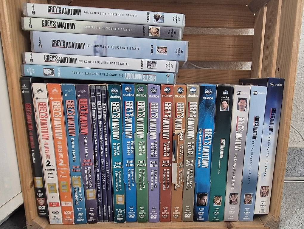 Tutti i DVDs: DVD Grey's Anatomy Staffeln 1-17 – Usato da Rain venduto da Claudi8
