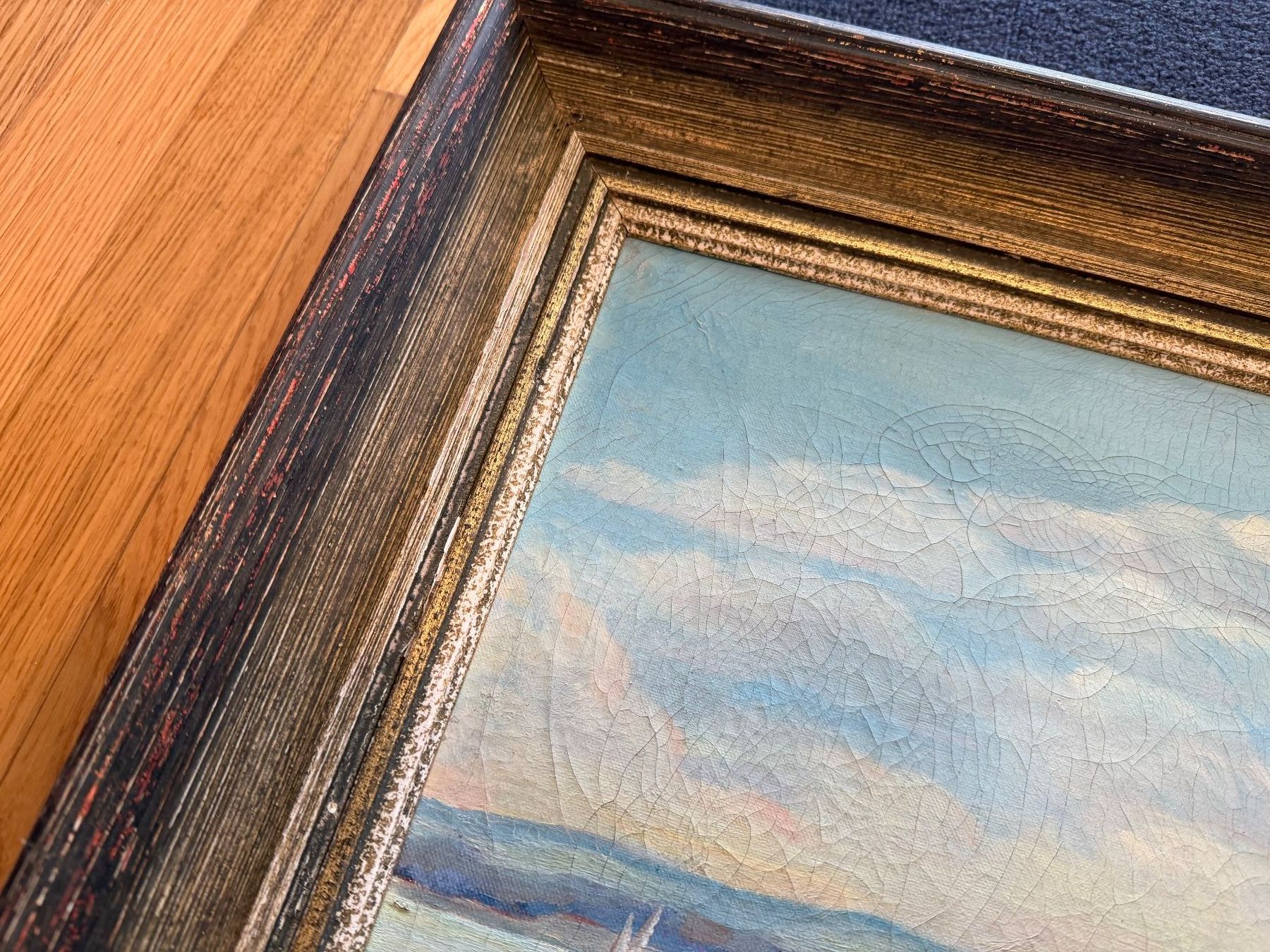 Tableaux: Gemälde auf Leinwand "A. Gsell 1936" – D'occasion à Ossingen par kimpossibel 4