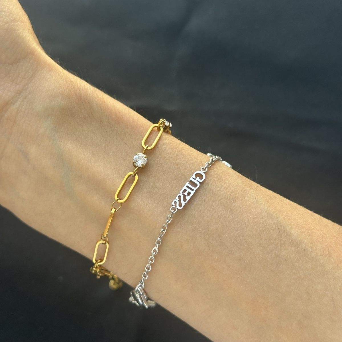 Guess Bracciali & Braccialetti: GUESS Lotus Blume Silbernes Armband  – Nuovo (secondo la descrizione) da Givisiez venduto da dor_xb9k 1