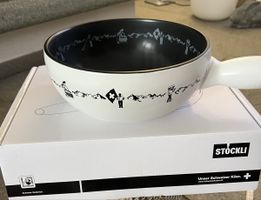 Stöckli Käsefondue Caquelon neu in Originalverpackung