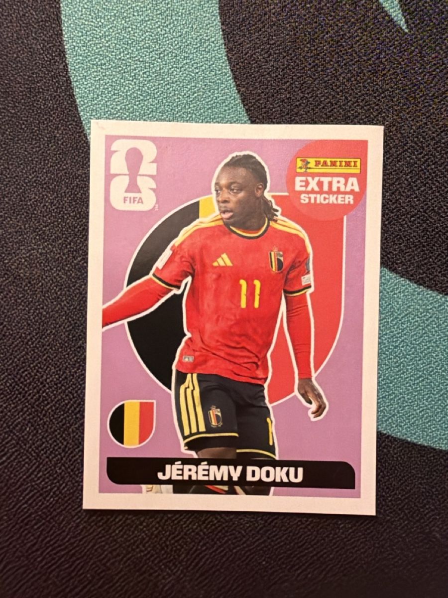 Panini Cartes à collectionner: Jérémy Doku Violett – Neuf (Voir description) à Solothurn par Itemseller.ch