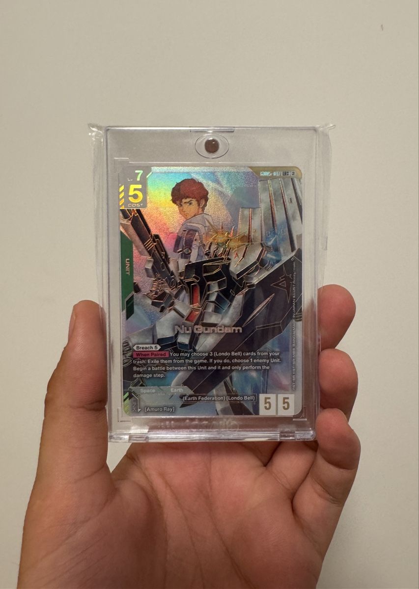 Bandai Sammelbilder & Trading cards: GD05 - Nu Gundam LR++  – Neu (gemäss Beschreibung) aus Genève von mbey02