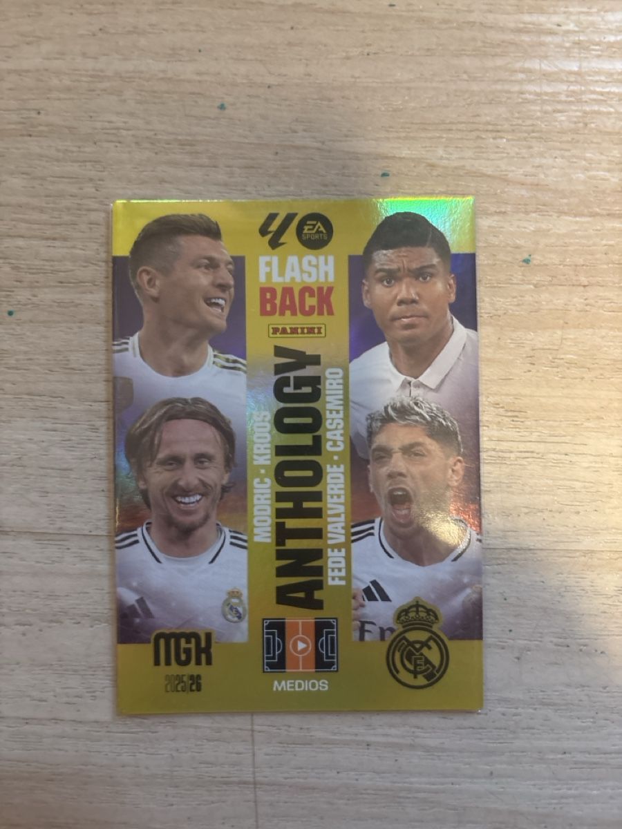 Panini Carte collezionabili: Panini Flashback Anthology Modric Kroos Fede V – Nuovo (secondo la descrizione) da Netstal venduto da mir_wh7f