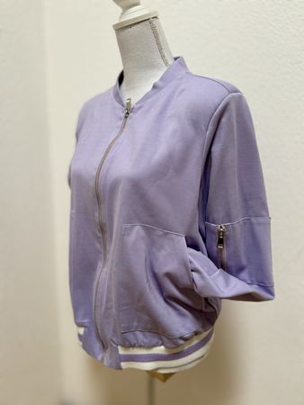 Leichte Blouson Jacke Gr. L - coole Farbe