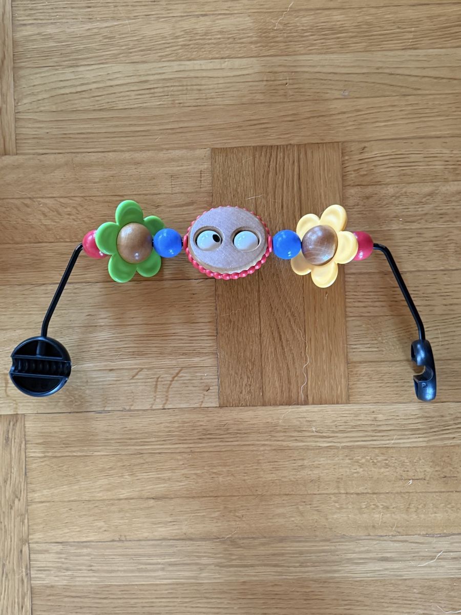 Babybjörn Sdraiette & Sdraiette a dondolo: Babybjörn Wippe mit Spielzeug – Usato da Pragg-Jenaz venduto da gobrist 2