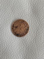 5 Centesimi Münze von Italien aus dem Jahr 1861