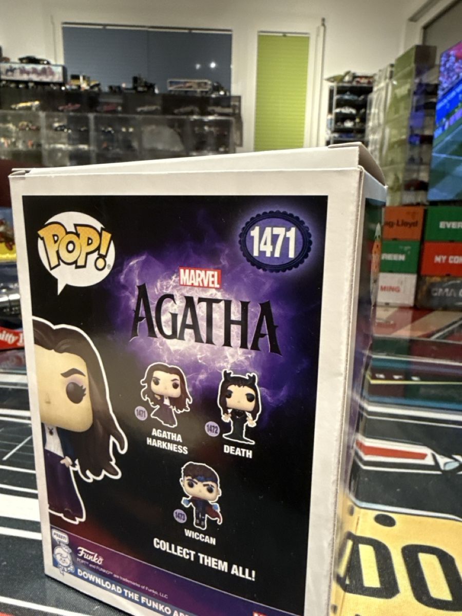 Marvel Statuette: Funko Pop Marvel Agatha Harkness 1471 ungeöffnet – Nuovo e nell'imballaggio originale da Basel venduto da Zomeg 1