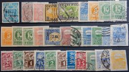 Estland Lot mit alten Werten XXVI