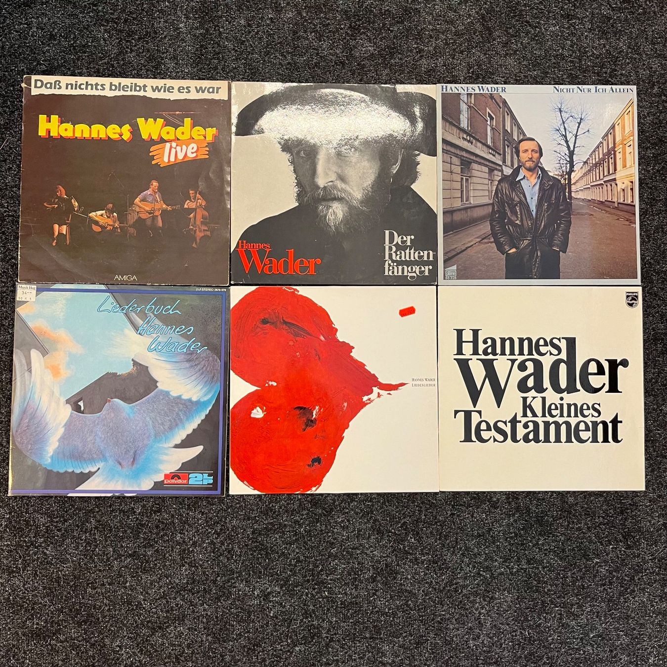 Dischi in vinile: Hannes Wader Sammlung (6LP) – Usato da St.Gallen venduto da Out-take