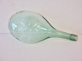 alte Chianti-Flasche ohne Standfläche Ballonflasche Flasche
