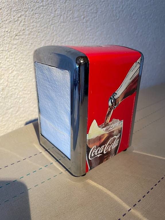 Tovaglioli: Coca-Cola Serviettenspender – Usato da Ettingen venduto da Donald4107