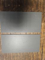 lego 2x 3857 Dark Bluish Gray Baseplate 16 x 32