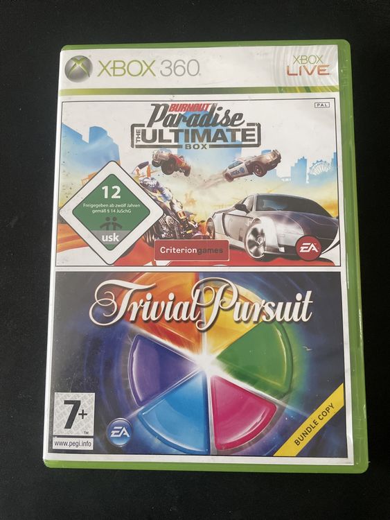 Burnout Paradise Ultimate + Trivial Pursuit Xbox Kaufen auf Ricardo