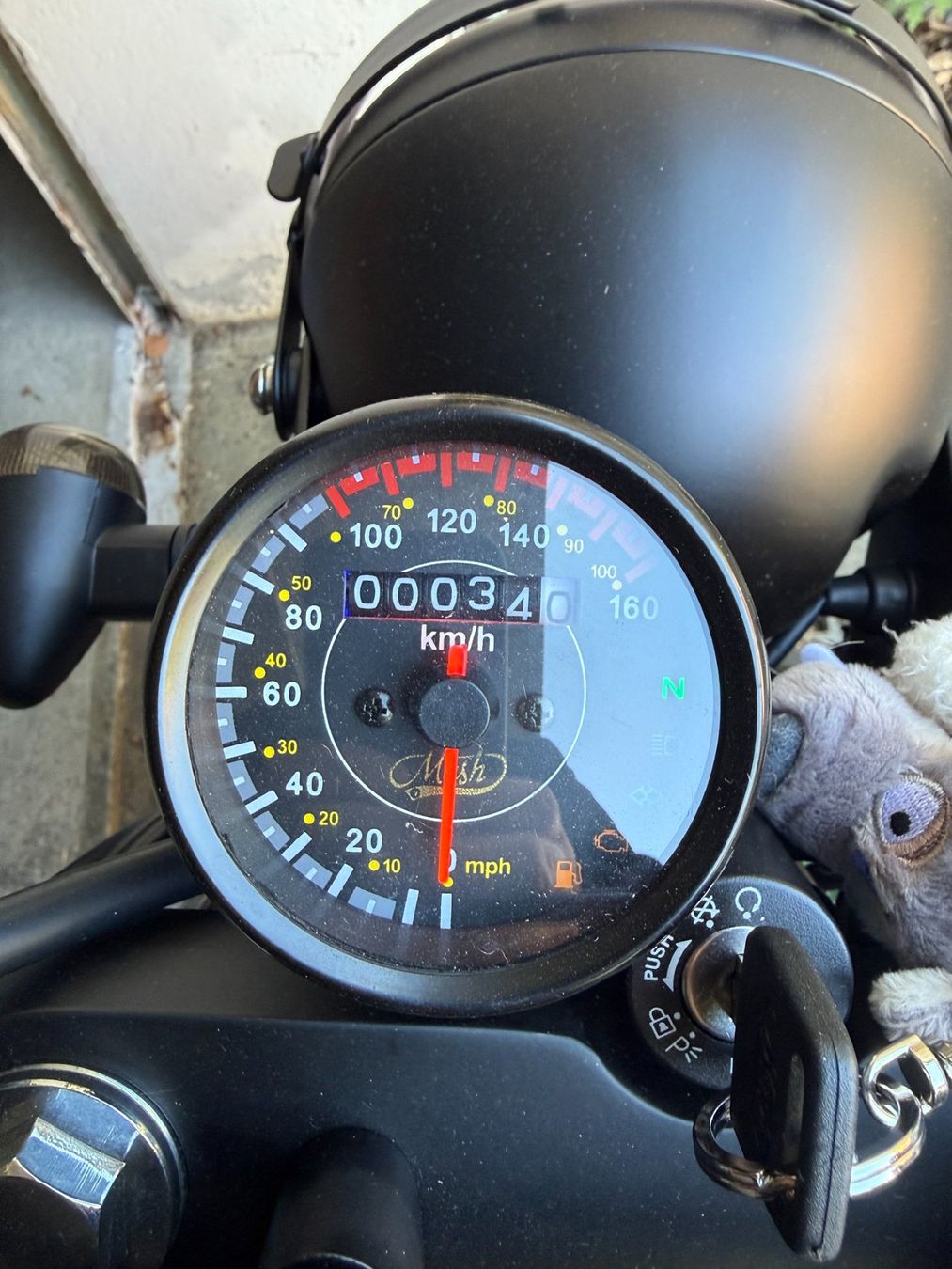 Mash Route: Mash 125 noch keine 50km – D'occasion à Tecknau par Mandy75 1