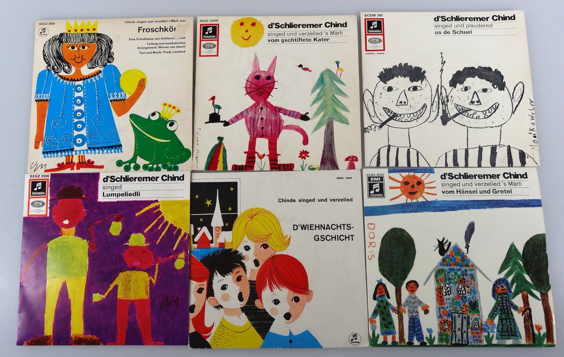 Dischi in vinile: Vinyl-Singles Schlieremer Chind Lot – Usato da Rüti ZH venduto da Restwert_Rueti_ZH 1