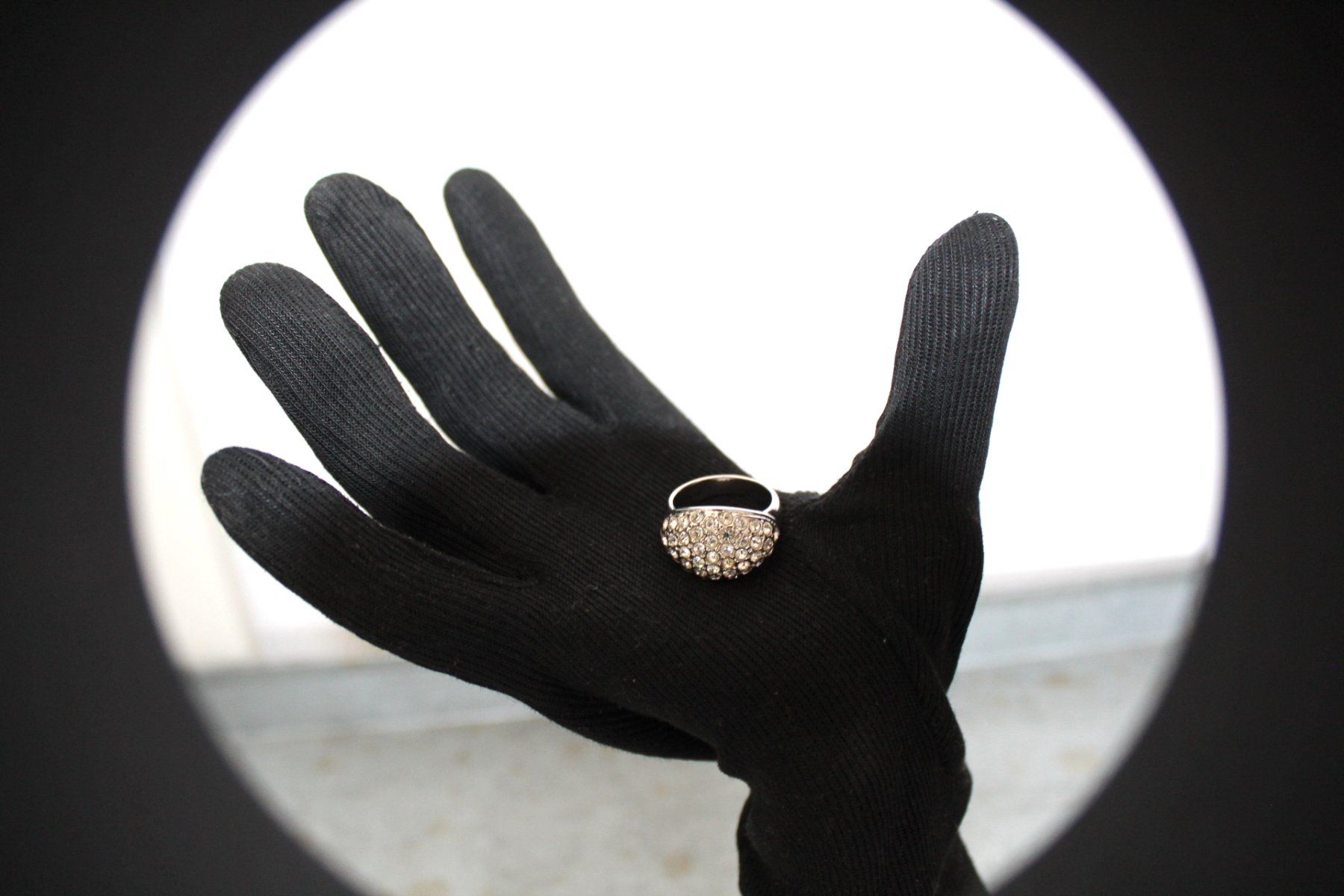 Anelli: Ring mit Stasssteine Gr. 53 -17.3 – Usato da Locarno venduto da madame-tus-sauds 5
