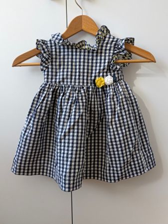 Kinder-Kleid Mayoral kariert, 24 m, 92 cm
