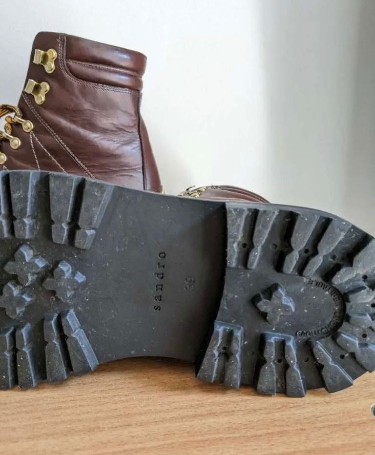 Sandro Herrenschuhe: Sandro Paris Leder Boots, Gr. 39, braun – Neu (gemäss Beschreibung) aus Triesen von atos87 7