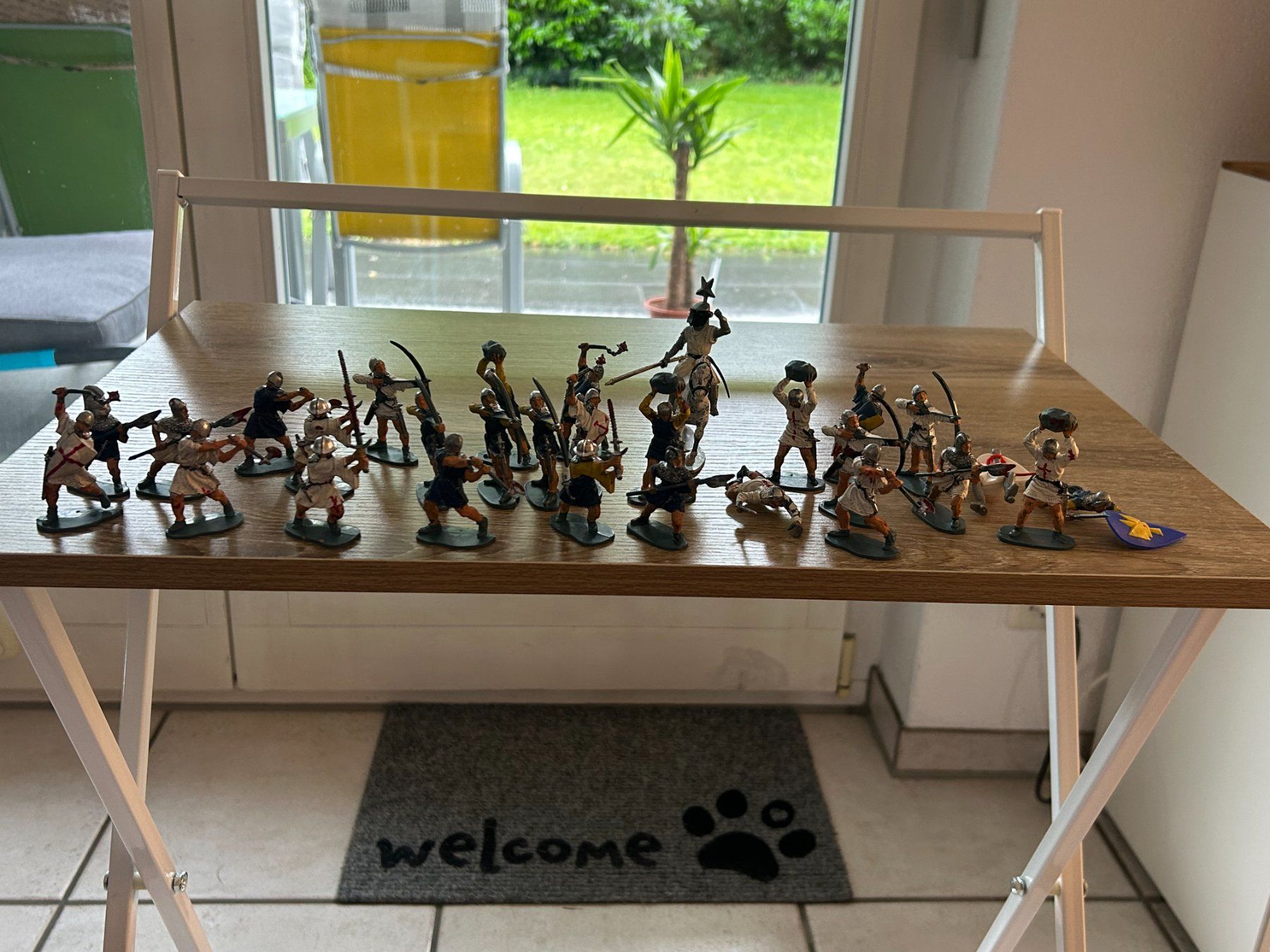 Statuette: RitterFiguren-Set,  Mittelalter, gut erhaltene ... – Usato da Schafisheim venduto da Ducati57 4