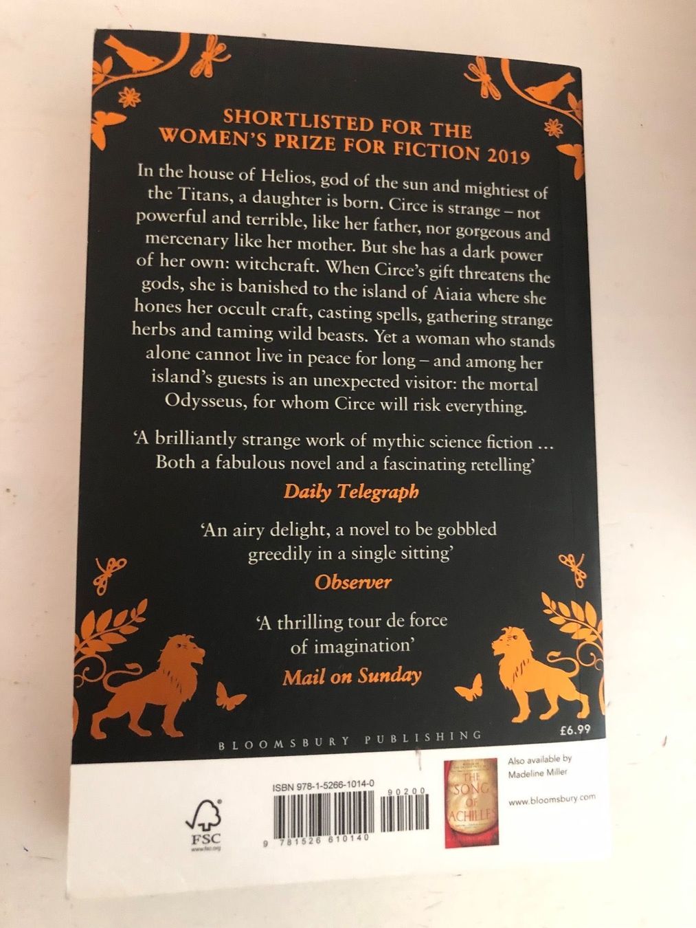 Bücher: Book: Circe by Madeline Miller – Neu (gemäss Beschreibung) aus Kloten von  1