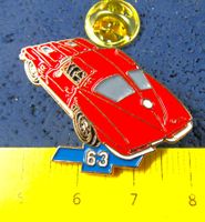CHEVROLET CORVETTE STINGRAY"SPLIT WINDOW" ROT AUTO PIN 1963