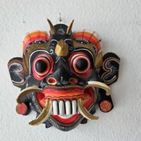 Rangda Holzmaske aus Bali