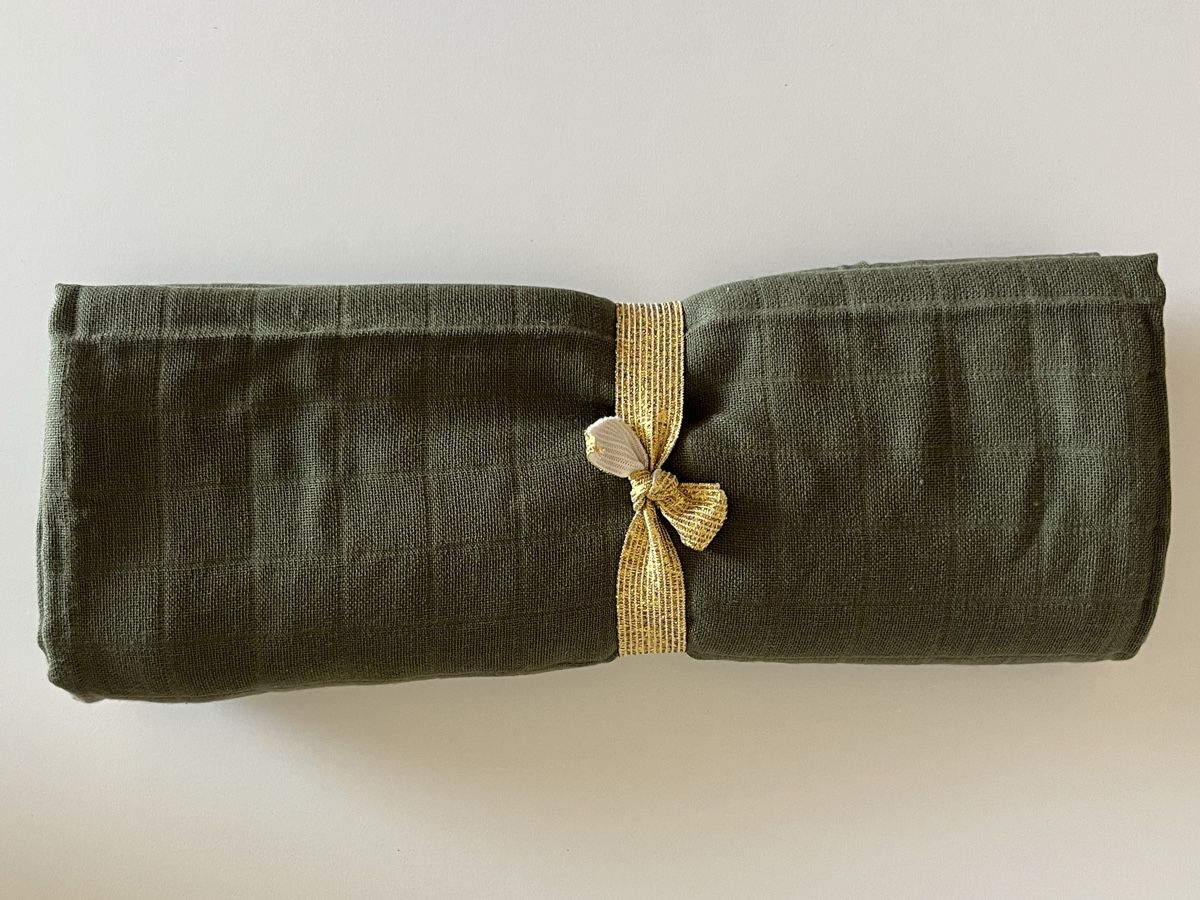 Coperte: Fabelab Tuch Wickeldecke 120x120cm – Nuovo (secondo la descrizione) da Frauenfeld venduto da heyLani 3