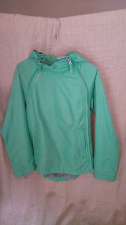 Sportlich ragwear Jacke mit Kapuze, mintgrün, M side-zipper