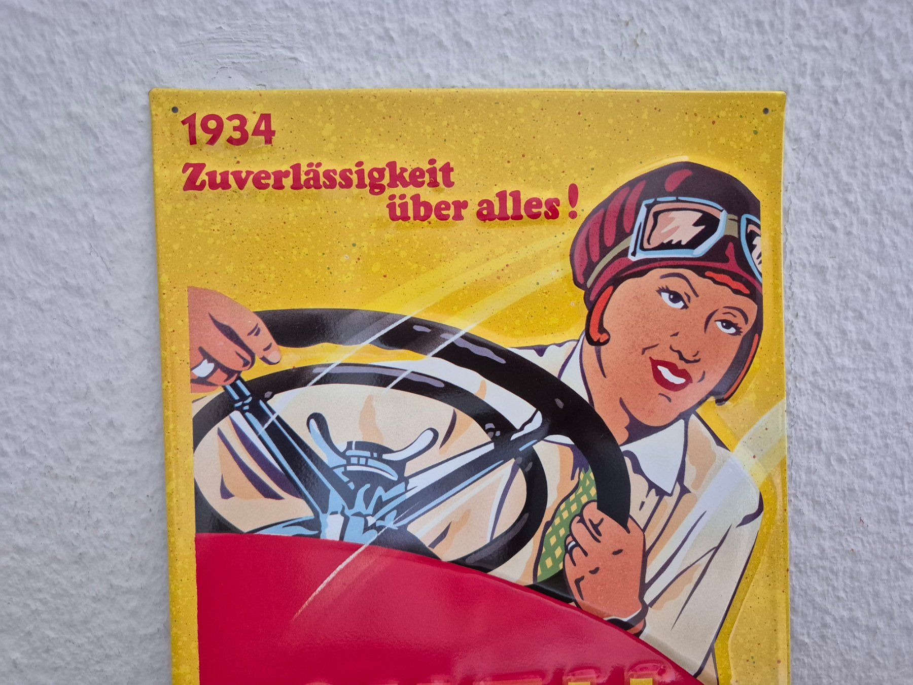 Shell Schilder: Blechschild Shell Tankstelle Tanksäule Blech Schild Reklame – Gebraucht aus Schaffhausen von pfanis09 1