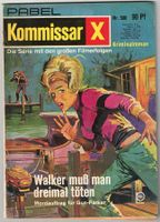 Kommissar X - Gun Parker - Kriminal Roman - Vintage