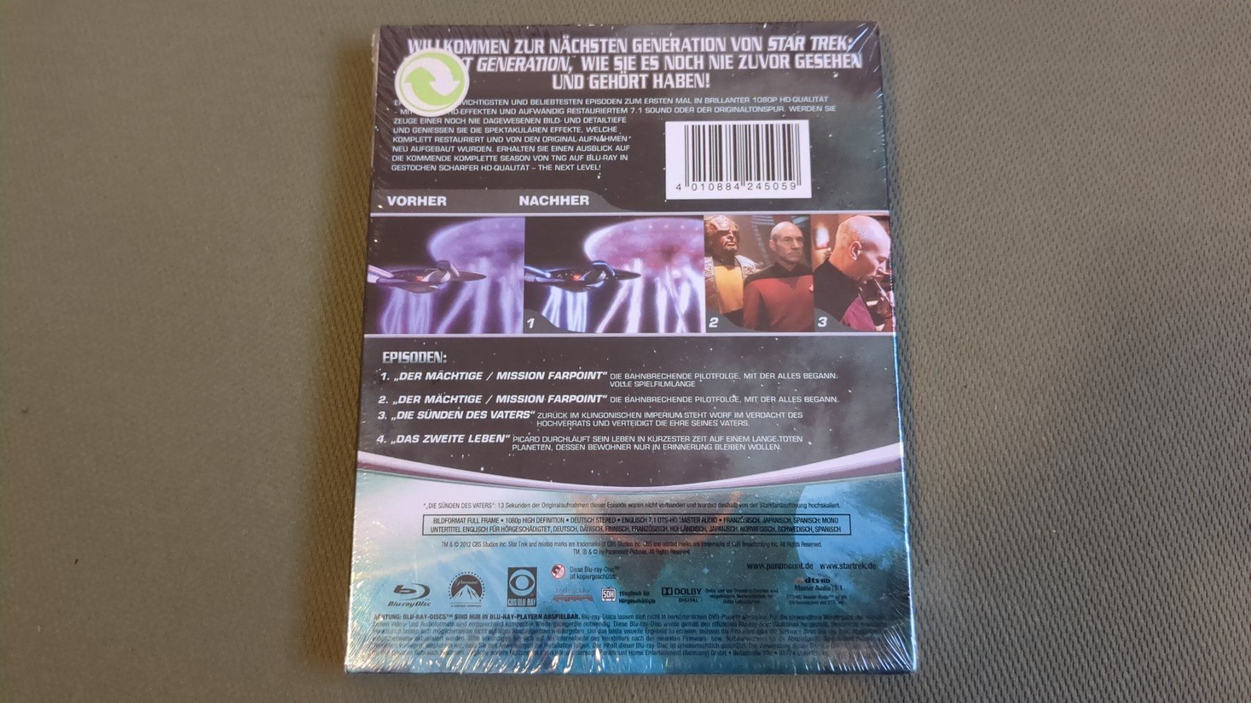 Alle DVDs: Star Trek - The Next Generation - The Next Level (Blu-ray) – Neu und originalverpackt aus Basel von haferkleie 1
