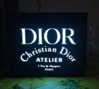 Lightbox Dior Black Square
