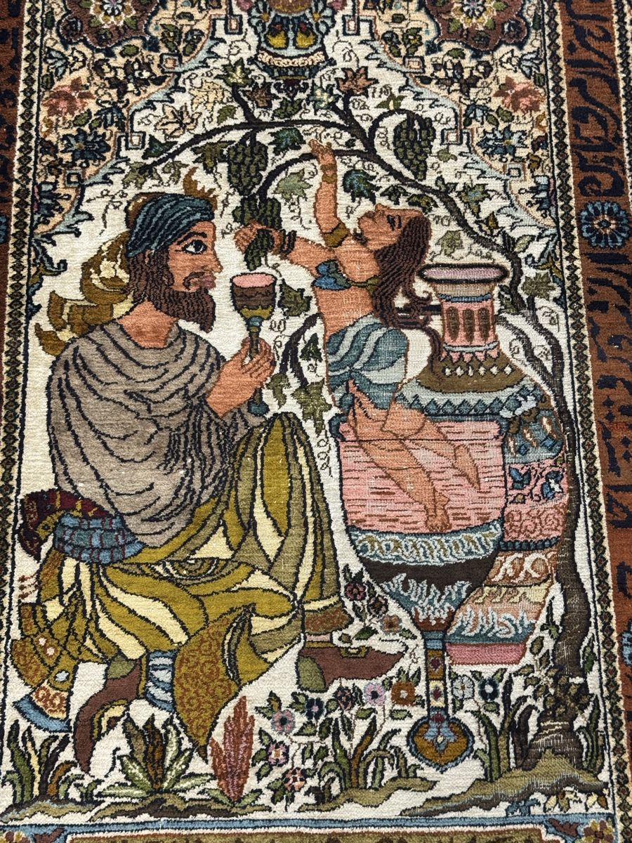 Tappeti: Antiker Orientteppich Kashmirseide – Usato da Liestal venduto da galerie_nategh 6