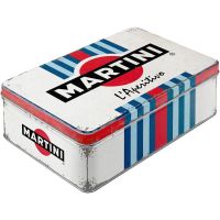 Martini Racing Vorratsdose Dose aus Blech 23x16x7cm