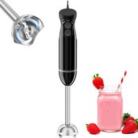 Stabmixer 1000W Edelstahl 2 Stufen Pürierstab Handmixer