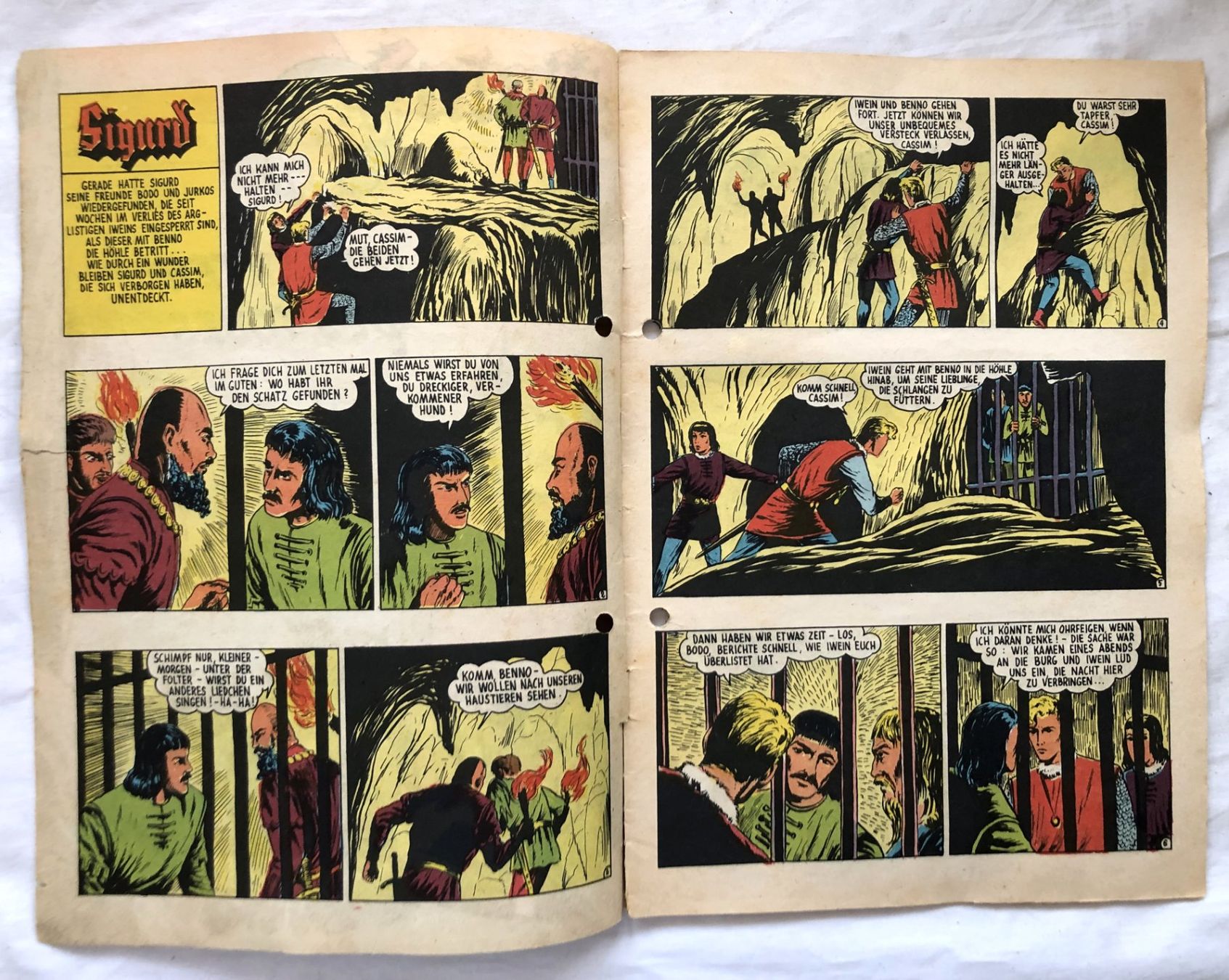 Fumetti: SIGURD - DER RITTERLICHE HELD - Band 10 – Usato da Schaffhausen venduto da durruti 1