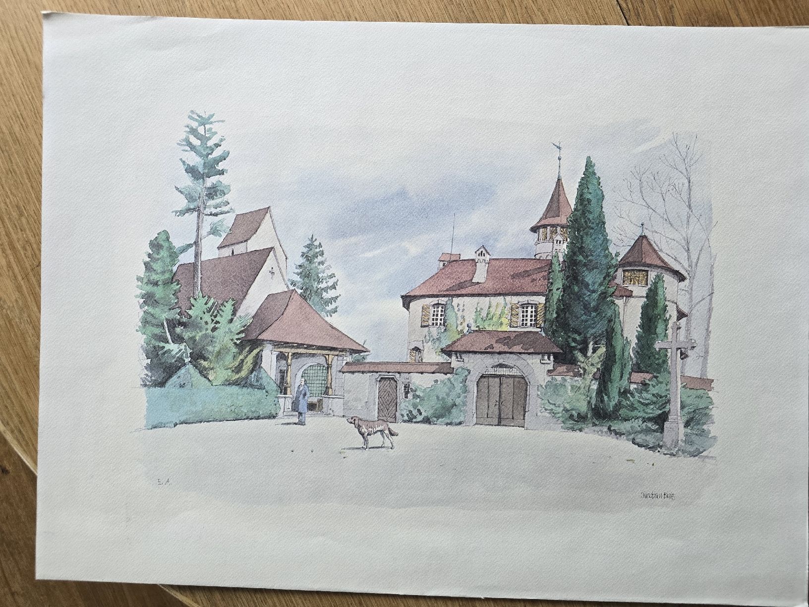 Grafiken & Lithographien: Lithos Cham Christian Bisig – Gebraucht aus Hedingen von mickway 1