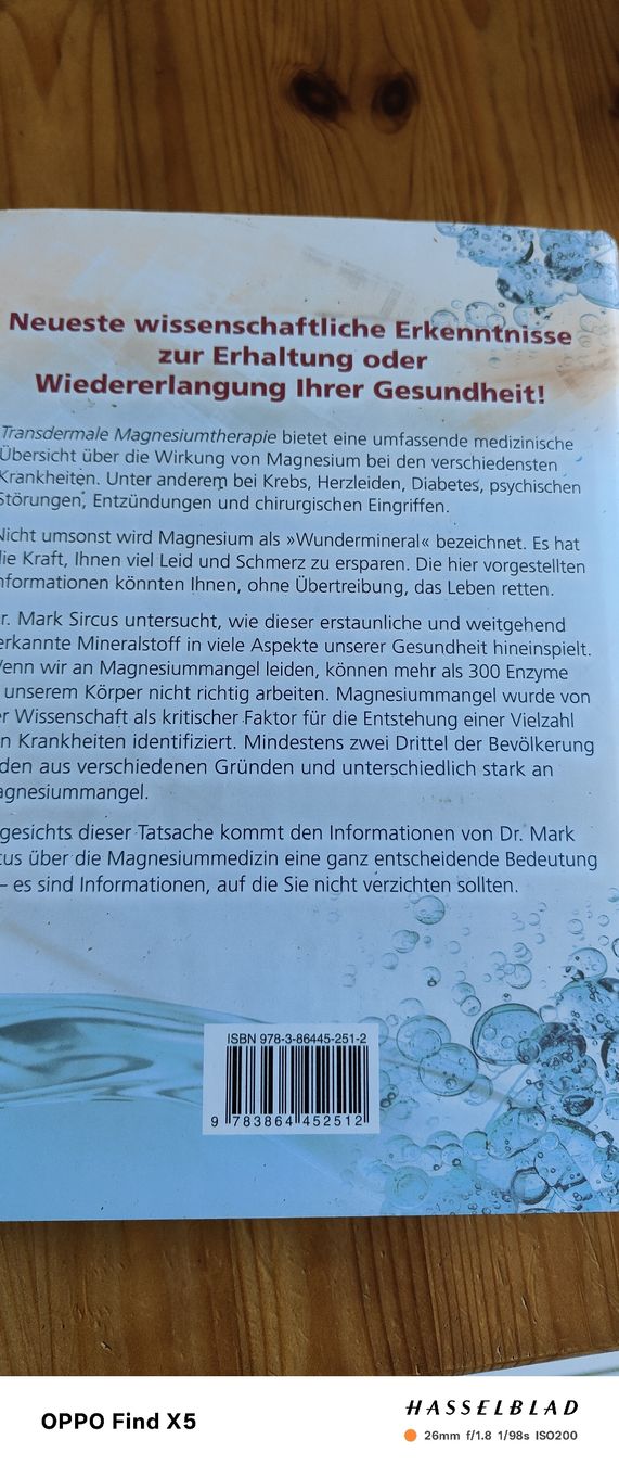 Livres: Magnesiumtherapie – Neuf (Voir description) à Volken par katz5 2