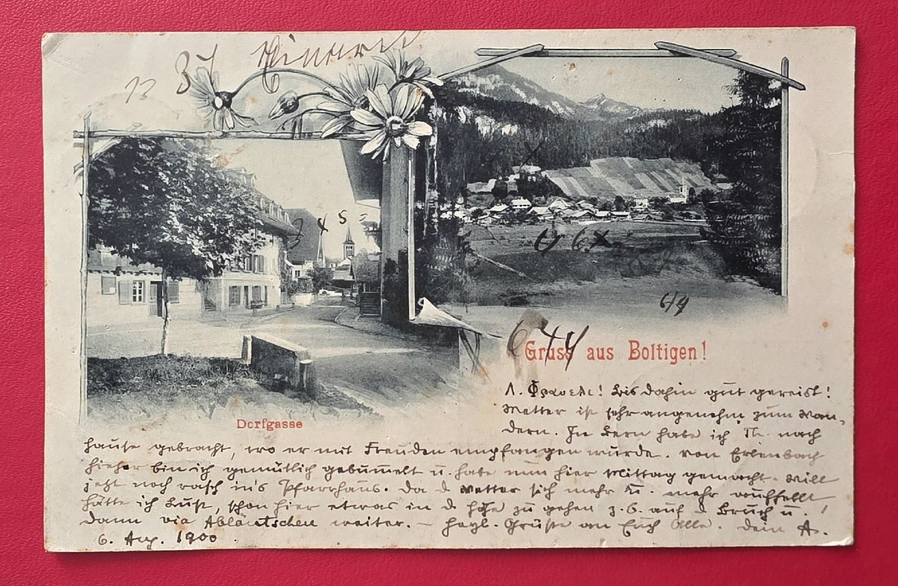Ansichtskarten: Ansichtskarte Boltigen  – Gebraucht aus Bern von Kocholo